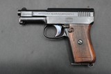 1913 Mauser Model 1910/14 Transitional .25 ACP Pocket Pistol Crown/U C&R - Image 6 of 22