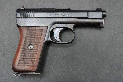 1913 Mauser Model 1910/14 Transitional .25 ACP Pocket Pistol Crown/U C&R - Image 2 of 22