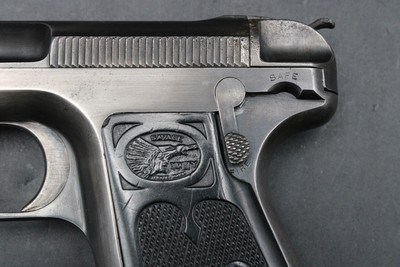 1917 Savage Model 1907 .32 ACP Vintage Pocket Pistol Indian Head Grips C&R - Image 4 of 21