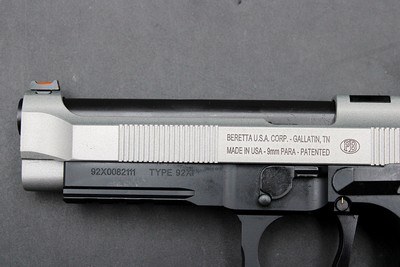Beretta 92XI SAO Full Size 9mm 4.7