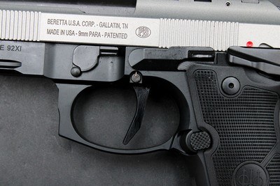 Beretta 92XI SAO Full Size 9mm 4.7