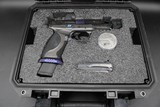 Smith & Wesson 2024 Spec Series V Performance Center M&P9 Metal 9mm Blue TiN Spiral NM Barrel & Comp Trijicon SRO 2.5 MOA - Image 23 of 25