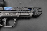 Smith & Wesson 2024 Spec Series V Performance Center M&P9 Metal 9mm Blue TiN Spiral NM Barrel & Comp Trijicon SRO 2.5 MOA - Image 11 of 25