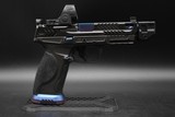 Smith & Wesson 2024 Spec Series V Performance Center M&P9 Metal 9mm Blue TiN Spiral NM Barrel & Comp Trijicon SRO 2.5 MOA - Image 14 of 25