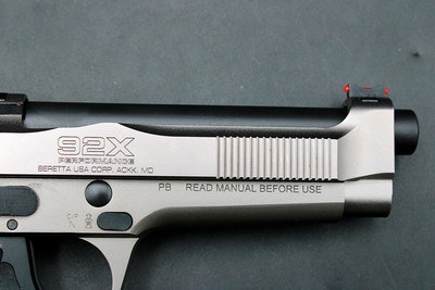 Beretta 92X Performance 9mm 4.9