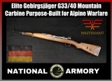 Mauser G33/40 dot 1941 Brno 8mm WWII E/63 Wehrmacht German Mountain Carbine - Image 1 of 25