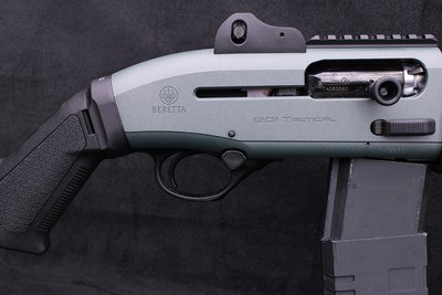 Beretta 1301 Tactical Custom Ghost Recon Green Cerakote Finish 12 GA 18.5
