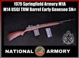 1979 Springfield Armory M1A M14 USGI TRW Barrel Early Geneseo SN# .308 Win - Image 1 of 25