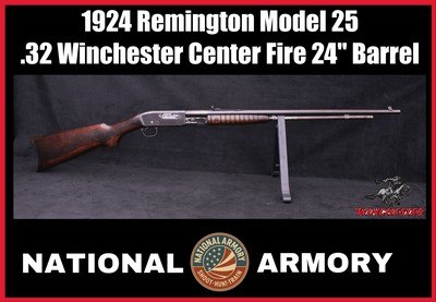 1924 Remington Model 25 .32-20 Win 24