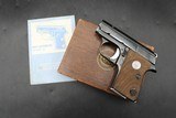 1971 Colt Automatic Pocket Pistol .25 ACP Original Box Manual 1908 C&R - Image 3 of 24