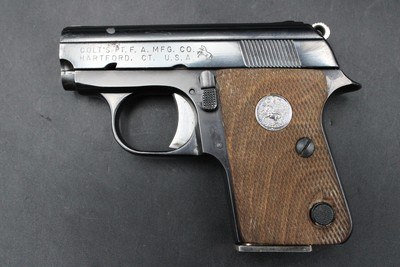 1971 Colt Automatic Pocket Pistol .25 ACP Original Box Manual 1908 C&R - Image 5 of 24
