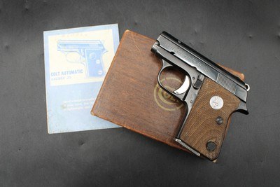 1971 Colt Automatic Pocket Pistol .25 ACP Original Box Manual 1908 C&R - Image 3 of 24