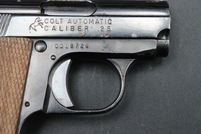 1971 Colt Automatic Pocket Pistol .25 ACP Original Box Manual 1908 C&R - Image 12 of 24