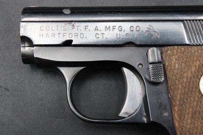 1971 Colt Automatic Pocket Pistol .25 ACP Original Box Manual 1908 C&R - Image 8 of 24