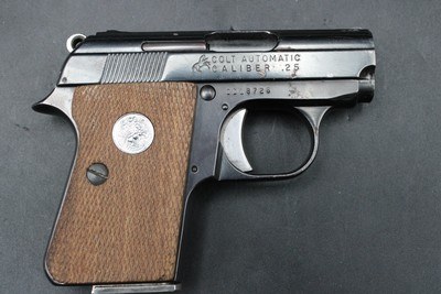 1971 Colt Automatic Pocket Pistol .25 ACP Original Box Manual 1908 C&R - Image 9 of 24