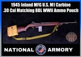 1945 Inland MFG M1 Carbine .30 Cal 18