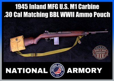 1945 Inland MFG M1 Carbine .30 Cal 18