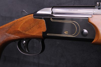 1974 Finnish Valmet Model 412 O/U Combination Gun 12GA / .222 Rem 23.50