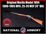 Marlin Model 1894 Original 1900-1905 MFG .25-20 Lever Action Octagonal BBL - Image 1 of 25