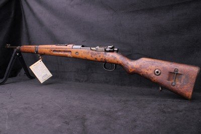 1944 German K98k Mauser 8MM Karabiner Cosmoline Preserved Matching Bolt - Image 22 of 25