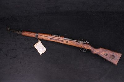 1944 German K98k Mauser 8MM Karabiner Cosmoline Preserved Matching Bolt - Image 3 of 25