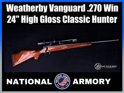 1981 South Gate Weatherby Vanguard VGX .270 24