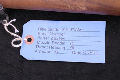 1945 Springfield Armory M1 Garand CMP Expert Grade Muzzle 0+ Throat 0+ New CBI Barrel - Image 4 of 25