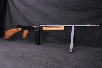 Gangster Style Scottwerx Thompson Conversion Ruger 10/22 Carbine .22 LR - Image 5 of 25