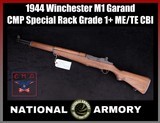 Winchester M1 Garand 1944 WWII Receiver CMP Special Rack Grade 1+ ME/TE CBI Barrel - Image 1 of 24