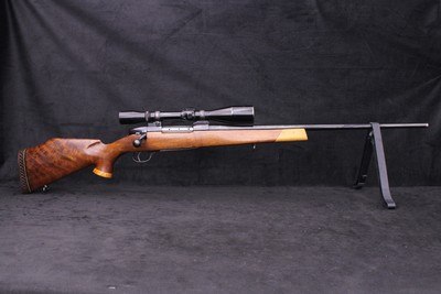 1960 West German Weatherby Mark V .270 Gibbs Wildcat Custom Patents Pending Sporter - Image 4 of 25
