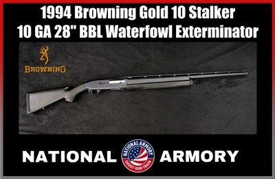 1994 Browning Gold 10 Stalker 10 GA 28
