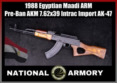 1988-1989 Egyptian Maadi ARM AKM 7.62x39 16