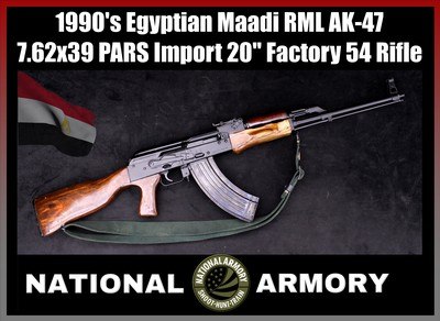 1990's Egyptian Maadi RML AK-47 7.62x39 PARS Import 20