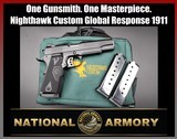 Nighthawk Custom GRP Government Model .45 ACP Custom 1911 CT Lasergrips 3 Mags