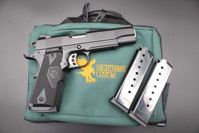 Nighthawk Custom GRP Government Model .45 ACP Custom 1911 CT Lasergrips 3 Mags - Image 2 of 25