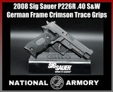2008 Sig Sauer P226R German Frame .40 S&W 4.4