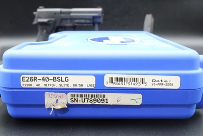 2008 Sig Sauer P226R German Frame .40 S&W 4.4