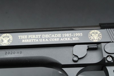1995 Beretta 92FS America's Defender Limited Edition Inox M9 NEW OLD STOCK - Image 13 of 25