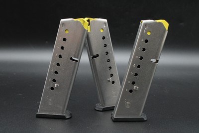 1990 Smith & Wesson 1006 Third Gen 10mm Auto Early TEV Prefix S&W 3 Mags Factory Box - Image 25 of 25
