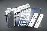 1990 Smith & Wesson 1006 Third Gen 10mm Auto Early TEV Prefix S&W 3 Mags Factory Box - Image 4 of 25