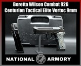 Beretta Wilson Combat 92G Centurion Tactical Elite Vertec 9mm - Image 1 of 25