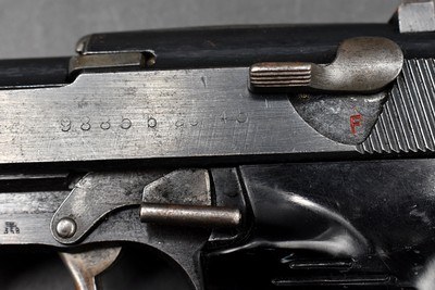 1945 German WWII Walther P.38 ac 45 Military Sidearm WaA359 w/ jvd Magazine - Image 8 of 25
