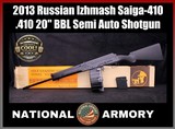 2013 Russian Izhmash Saiga-410 .410 20