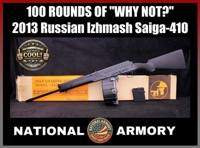 2013 Russian Izhmash Saiga-410 .410 20