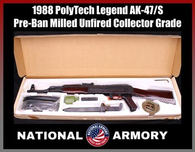 1988 PolyTech Legend AK-47/S Pre-Ban Milled 7.62x39 Unfired Collector Grade Package - Image 1 of 25