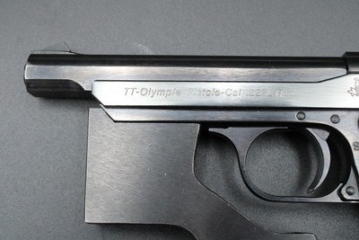 Norinco TT Olympia .22 LR Steel Target SA Pistol With Counterweight Walther Inspired - Image 7 of 23