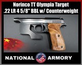 Norinco TT Olympia .22 LR Steel Target SA Pistol With Counterweight Walther Inspired - Image 1 of 23