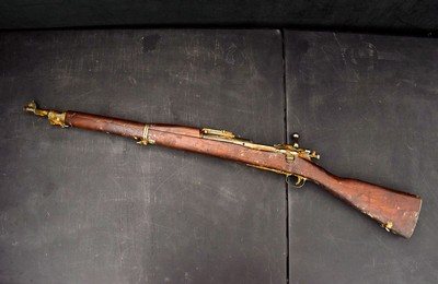 1942 Remington Model 1903 WWII .30-06 Cosmoline Preserved HS 9-44 Augusta Arsenal Rebuild - Image 3 of 25
