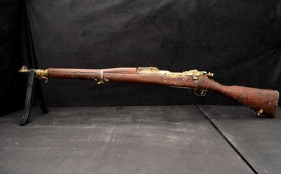 1942 Remington Model 1903 WWII .30-06 Cosmoline Preserved HS 9-44 Augusta Arsenal Rebuild - Image 4 of 25