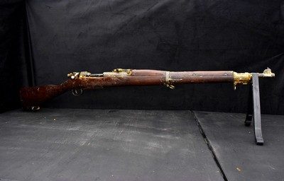 1942 Remington Model 1903 WWII .30-06 Cosmoline Preserved HS 9-44 Augusta Arsenal Rebuild - Image 15 of 25